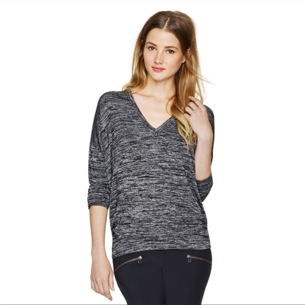 Aritzia‎ Wilfred Free Sweater Devinette Marled Long Sleeve Size XS